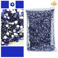 Strass résine colorés pour nail art – Couleur Saphir