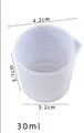 Tasse mesure silicone 30-1000 ml pour résine et pâtisserie – Couleur 30 ml