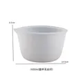 Tasse mesure silicone 30-1000 ml pour résine et pâtisserie – Couleur 600 ml
