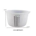 Tasse mesure silicone 30-1000 ml pour résine et pâtisserie – Couleur 600 ml