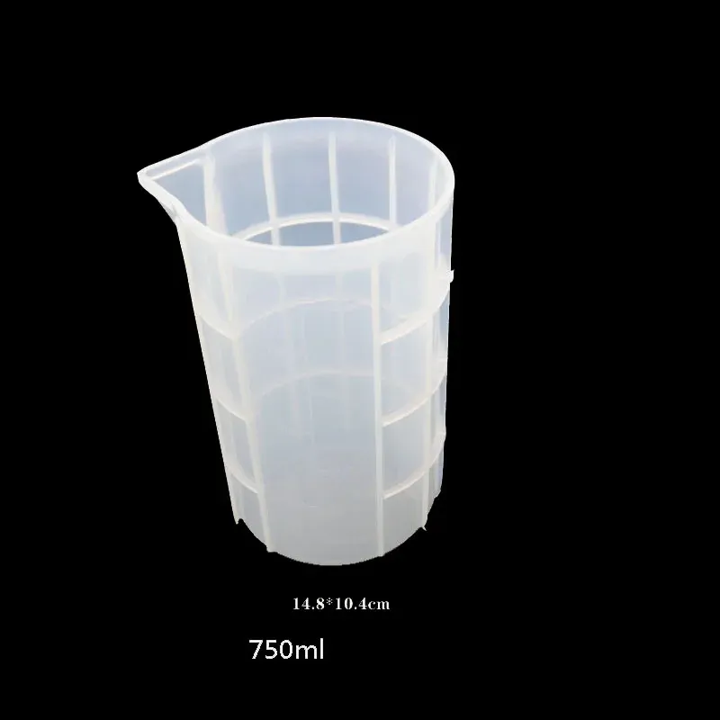 Tasse mesure silicone 30-1000 ml pour résine et pâtisserie