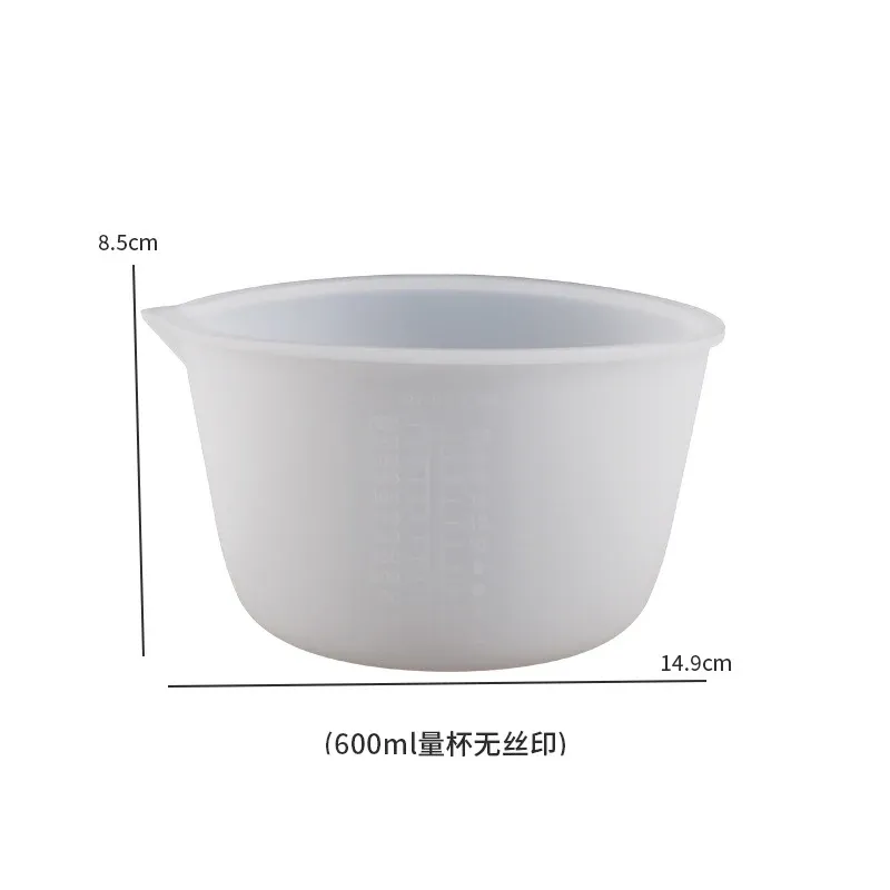 Tasse mesure silicone 30-1000 ml pour résine et pâtisserie