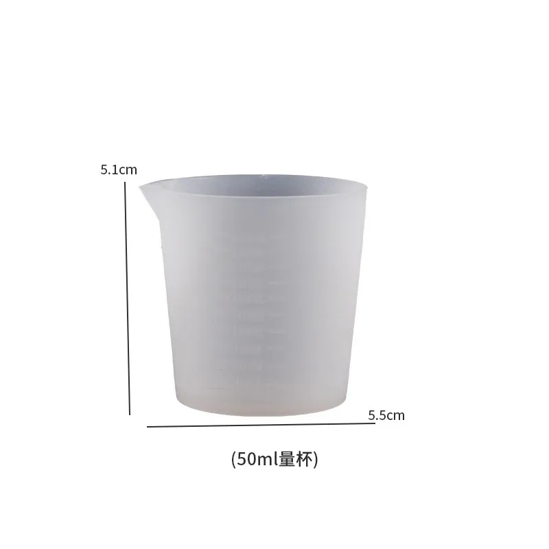 Tasse mesure silicone 30-1000 ml pour résine et pâtisserie