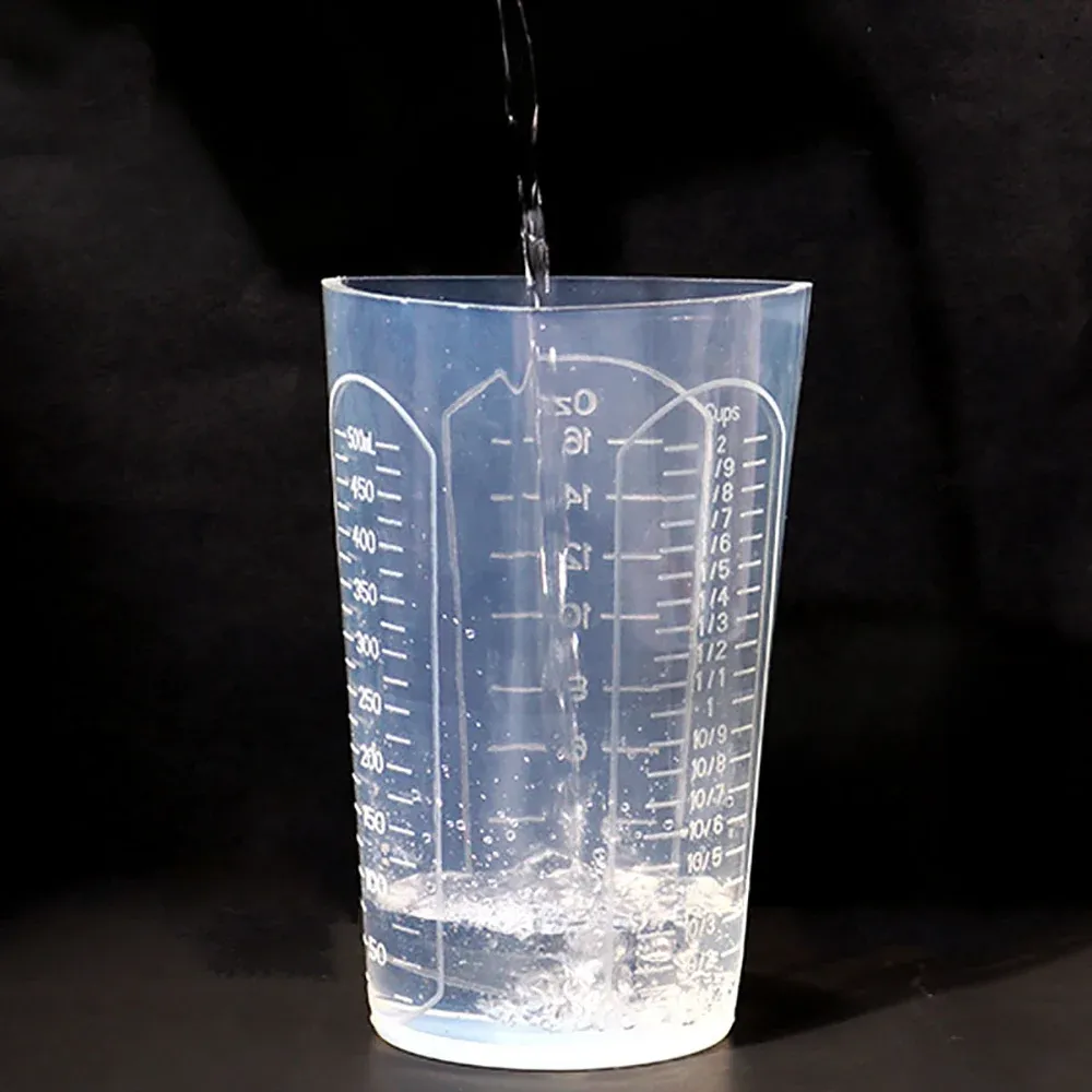 Tasse mesure silicone 50 à 1000 ml pour résine époxy