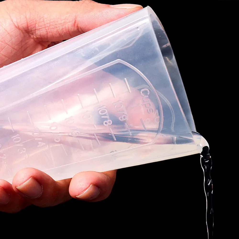 Tasse mesure silicone 50 à 1000 ml pour résine époxy