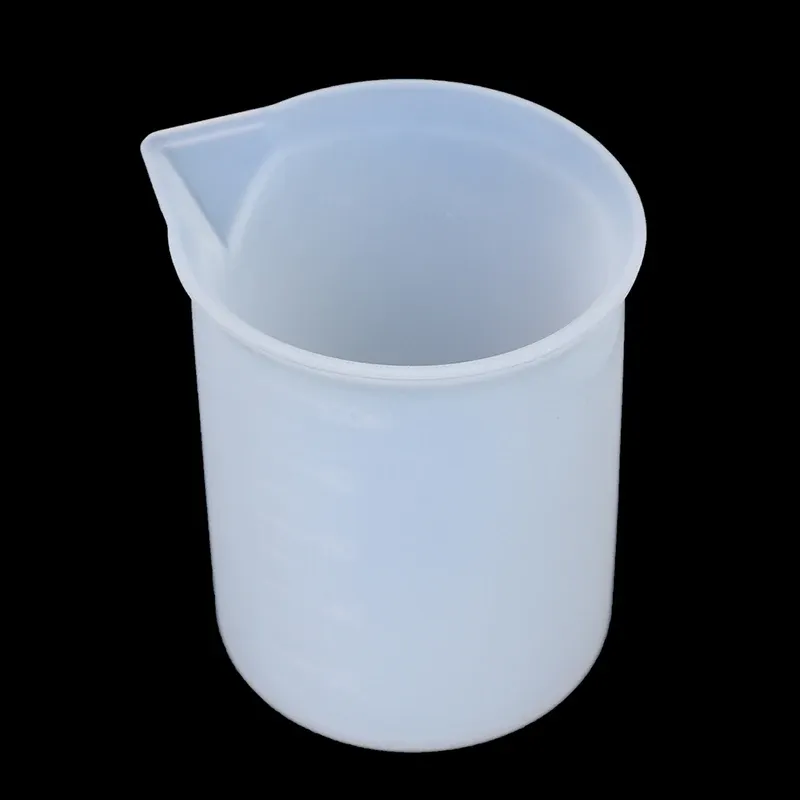 Tasse mesure silicone avec agitateurs pour bijoux résine