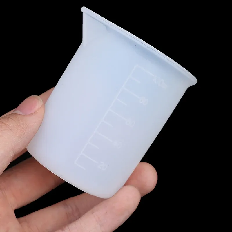 Tasse mesure silicone avec agitateurs pour bijoux résine