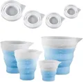 Tasse mesure silicone pliable 50 à 500 ml pour résine – 1