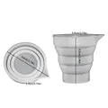Tasse mesure silicone pliable 50 à 500 ml pour résine – Couleur 250ml
