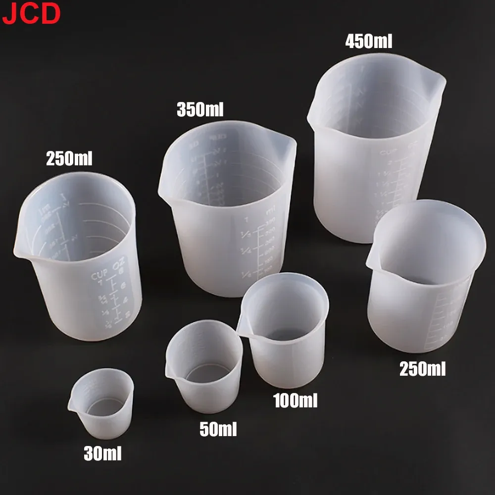 Tasses à mesurer en silicone 30 à 1000 ml pour résine