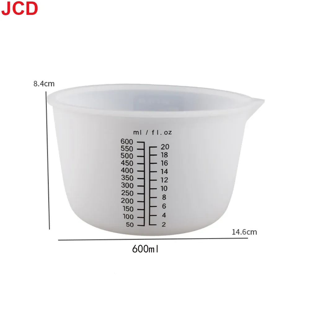 Tasses à mesurer en silicone 30 à 1000 ml pour résine
