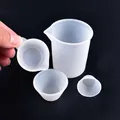 Tasses mélange silicone pour résine époxy et bijoux – 5
