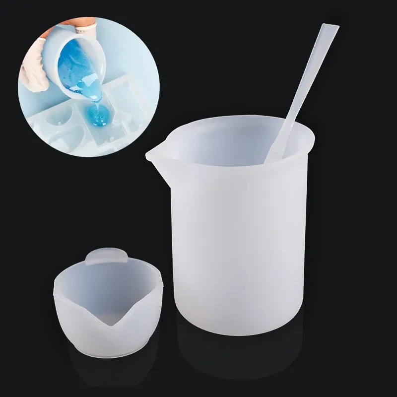 Tasses mélange silicone pour résine époxy et bijoux