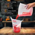 Tasses mesure plastique jetables 680-1370ml avec bâtons – 4