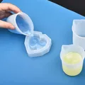 Tasses mesure silicone 100 ml 5 pièces pour résine bijoux – 3