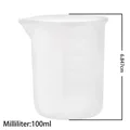 Tasses mesure silicone 100 ml 5 pièces pour résine bijoux – 4