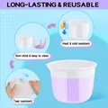 Tasses mesure silicone 1000 à 2000 ml pour résine bougies – 4