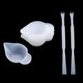 Tasses mesure silicone 10ml 5 pièces avec bâtonnets – 1