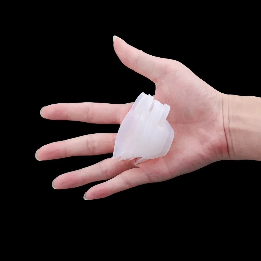 Tasses mesure silicone 10ml 5 pièces avec bâtonnets