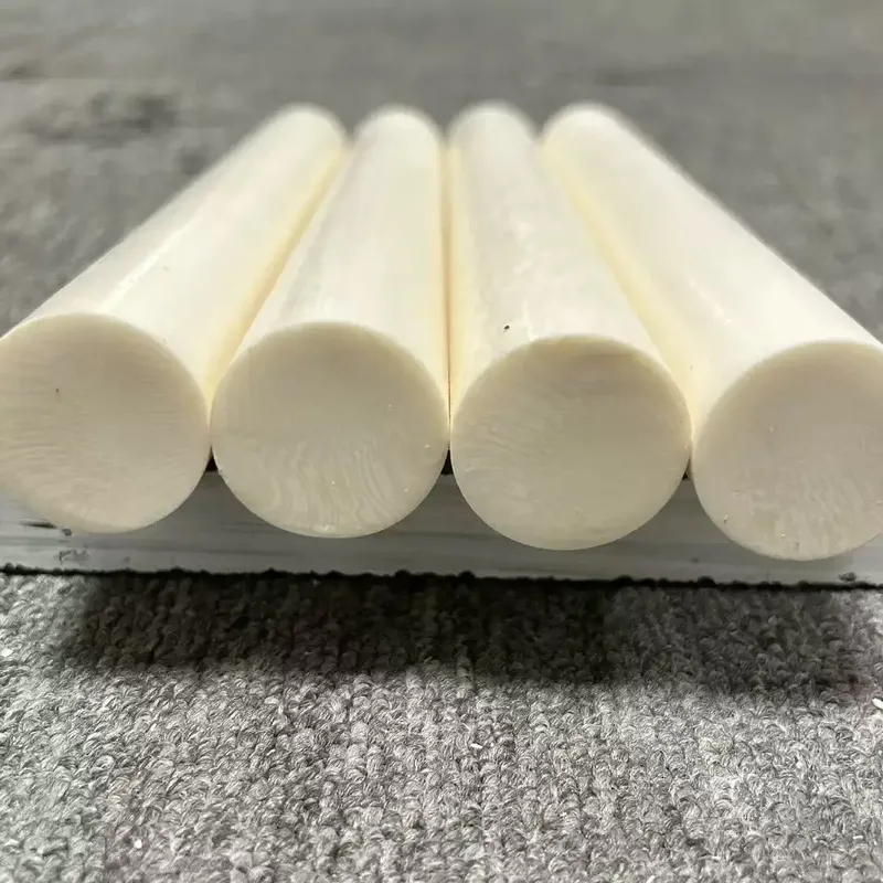 Tige bois stabilisé résine époxy imitation ivoire 78 mm à 84 mm