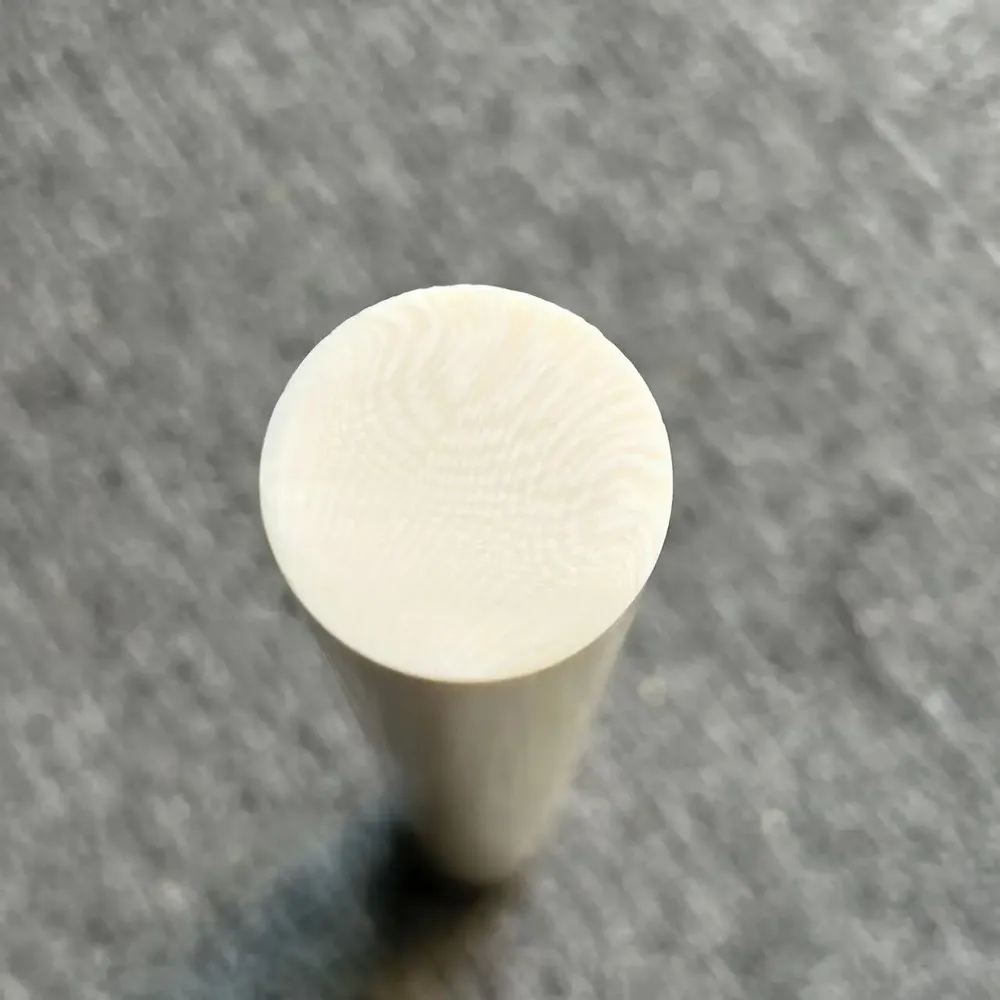 Tige bois stabilisé résine époxy imitation ivoire 78 mm à 84 mm