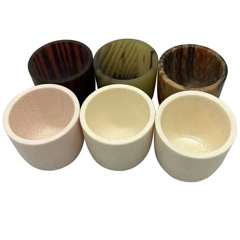 Tige bois stabilisé résine époxy imitation ivoire 78 mm à 84 mm
